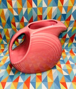 NEU FIESTA GROSSE SCHEIBE KRUG PFINGSTROSE rosa FIESTAWARE Scheibe 67 Unzen kostenloser Versand - Bild 1 von 6