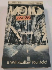 The Void VHS 2002 Adrian Paul 2000s Horror RARE OOP - Picture 1 of 4