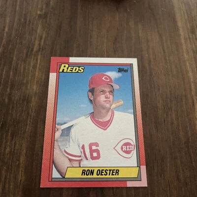 1990 Topps - #492 Ron Oester - Image 1 of 2