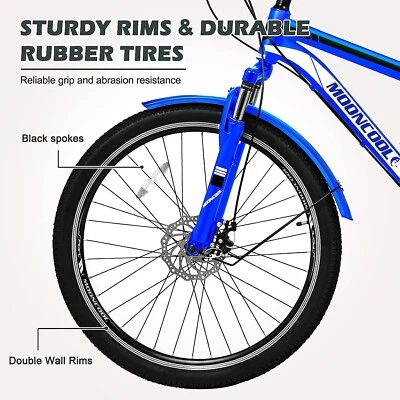 Mooncool three-wheel with 26" wheels, cargo basket,  cover, and burglar alarm... - Image 1 of 4