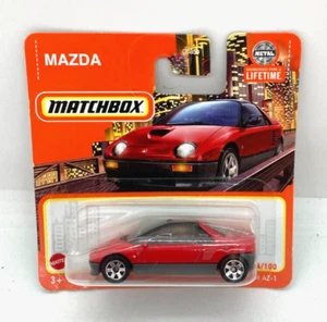 39863 MATCHBOX / 2024 / 24/100 1992 MAZDA AUTOZAM AZ.1 ROUGE 1/64 - Imagen 1 de 1