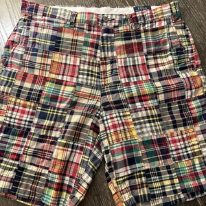 Vintage Ralph Lauren Polo Sportswear karierte Madras Shorts Gr. 34 Chino - Bild 1 von 10