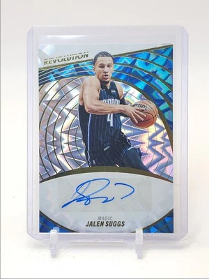 JALEN SUGGS 2022-23 REVOLUTION AUTOGRAPH BASKETBALL FRACTAL AUTO /100 Q5375 - Image 1 of 2