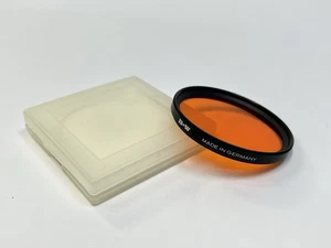 B&W Farbkorrektur-Filter rot-orange 62E 041  4x mit Etui - Picture 1 of 4