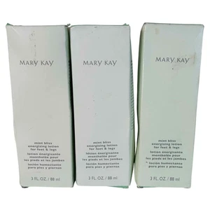 Mary Kay Mint Bliss Energizing Lotion for Feet & Legs 3 fl oz - NEW Lot of 3 - Picture 1 of 6