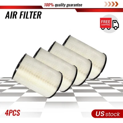 4 воздушных фильтра CA8037 для двигателя Chevy Tahoe Suburban truck 5.0 5.7 96 97 98 99 - Изображение 1 из 4