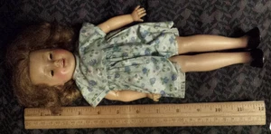 Bambola SHIRLEY TEMPLE in vinile Ideal ST-12 anni 50, scarpe originali, qualche segno di usura - Foto 1 di 14