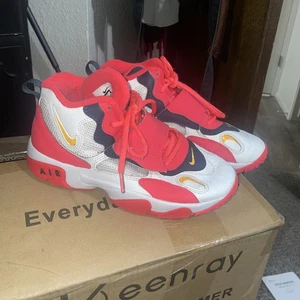 Nike Air Speed Turf GS Sneakers Bambini Grandi Taglia 7Y Scarpe Arancione Rosso BQ9632-102 - Foto 1 di 9