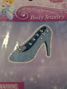 Disney Princess Cinderella Body Jewelry Sticker NEW LB10 - Picture 1 of 3
