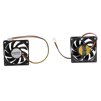 70X70mm 12V 3-Pin PC Computer Case CPU DC Brushless Cooler Cooling Fan9664 - Image 1 of 4