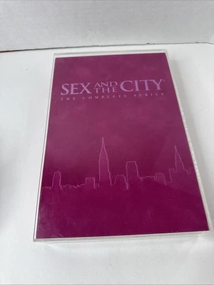 Sex And The City Complete Series 20 DVD Set Pink Velvet Plexiglass Case HBO 2005 - Image 1 of 4