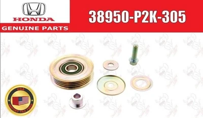 HONDA Civic Civic del Sol A/C Compressor Pulley Assembly 38950-P2K-305 OEM - Image 1 of 4