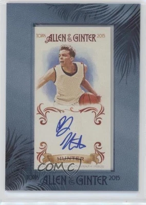 2015 Topps Allen & Ginter's Framed Mini Auto RJ Hunter #AGA-RJH Rookie Auto RC - Image 1 of 2