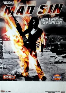MAD SIN - 1998 - Plakat - Live In Concert - Sweet & Innocent Tour - Poster - Picture 1 of 1