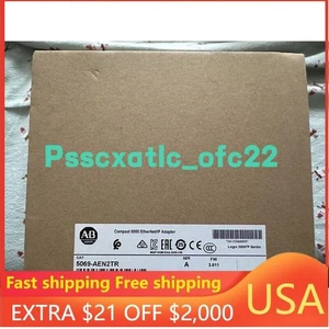 NEW AB 5069-AEN2TR CompactLogix 5000 2P Ethernet Adapter Module US Free Tax - Picture 1 of 4
