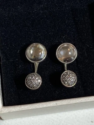 Pandora Ohrringe Glänzendes Tröpfchen ,Stecker mit abnehmbarer Einhänger - Bild 1 von 4