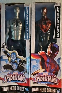 Paquete de 4 figuras de acción Spiderman de 10 pulgadas, pegatinas ENVÍO RÁPIDO  - Imagen 1 de 11