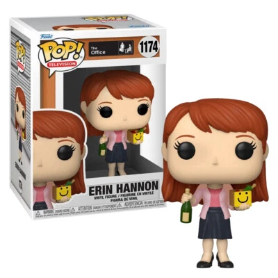 The Office Erin Hannon con Happy Box y Champagne Pop! Figura Vinilo #1174 Foto 1 de 2