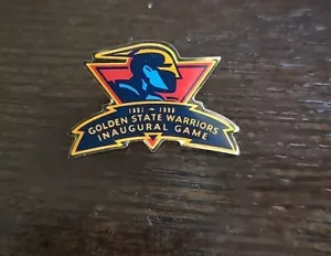 Vintage 1997-98 Golden State Warriors Thunder Dunk Inaugural Game Pin NBA - Picture 1 of 2