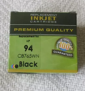 Cartucho de inyección de tinta de repuesto HP 94 C8765WN negro calidad premium sin fecha de caducidad - Imagen 1 de 5