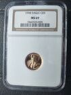 1998 GOLD AMERICAN EAGLE $5 COIN 1/10 OZ NGC MS 69 BETTER DATE MS69 | UNC GEM BU