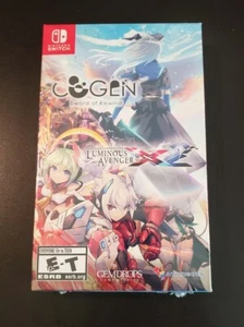 COGEN: Sword of Rewind / Luminous Avenger IX 2 Double Pack NEW Nintendo Switch - Picture 1 of 2