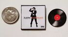 Dollhouse Miniature Record Album 1" 1/12 scale Justin Timberlake Pop Music 