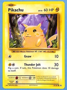 Juego de cartas coleccionables Pokémon Pikachu Evoluciones 35/108 LP común regular + ENVÍO GRATUITO - Imagen 1 de 2