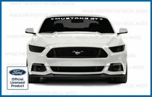 Calcomanía de bandera parabrisas delantero Ford Mustang 2015-2021 gráficos GT PMGTP - Imagen 1 de 2