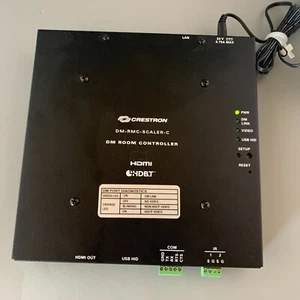 Crestron DM-RMC-SCALER-C DM Raumsteuerung mit Netzteil und Halterung - Bild 1 von 13