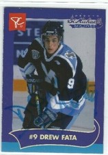 2000-01 Toronto St. Michael's Majors (OHL) Drew Fata (autograph)