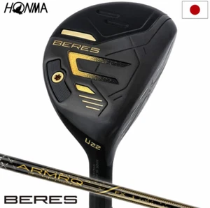 NEW HONMA 2024 BERES 09 BLACK U19 Hybrid / ARMAQ FX BLACK / Flex: R / RH - Picture 1 of 4
