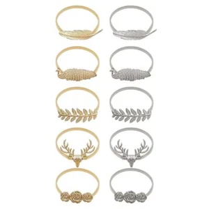Elastically Curtain Rope Holder Hooks Elk Feather Curtains Tie Backs Holdback - Picture 1 of 14