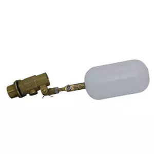 1/2 Float Valve Solid Brass - Water Trough Automatic Horse Dog Cattle Bowl Tank - Picture 1 of 8