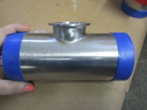 3" BUTTWELD X 2" SANITÄR REDUZIERSTÜCK, KURZER AUSLAUF, 304SS ROHR SCHLAUCHVERSCHRAUBUNG - Bild 1 von 1