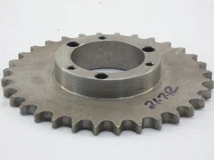 Martin 40SH32SS Stainless Steel Bushing Bore Roller Chain Sprocket 32 Teeth -... - Picture 1 of 6