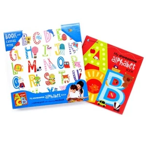 My Awesome Alphabet Book and Canvas Print Art **Hard To Find ** - Foto 1 di 4