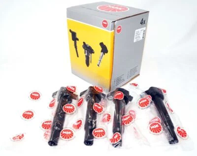 Genuine NGK COP Pencil Type Ignition Coil 4 Coil Multipack 49179 U50734 Foto 1 de 4