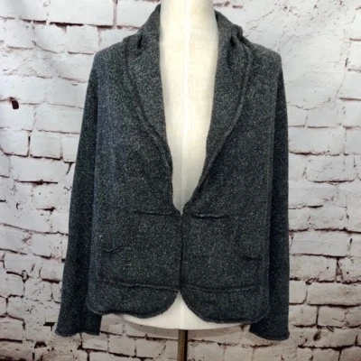 CAbi Style 170 Fleck Heather Gray Cardigan Knit Blazer Jacket Size S Hygge Cozy - Image 1 of 4