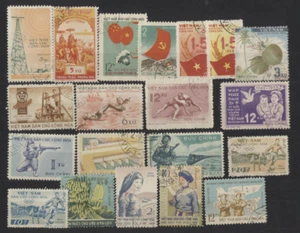 VIET NAM Collection 20 Different older commemorative stamps (used (CTO) - Picture 1 of 1