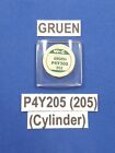 Vtg GRUEN Model "P4Y205 (192)" Watch Craft Glass Crystal Replacement Part Piece