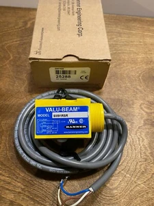 SM91RSR Banner Engineering Receiver Sensor w/6.5' cable, New - Picture 1 of 3