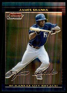 2002 Bowman Chrome James Shanks SP RC RC #177