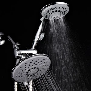 HotelSpa Luxury 3 Way Rainfall Shower Head Handheld Combo With Pause Switch  - Picture 1 of 6