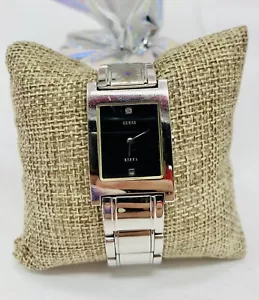 Montre Femme Acier Inoxydable Rectangle Étanche G95783L Non Testée Guess - Photo 1 sur 10