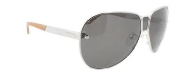 Óculos de sol Givenchy SGV A54 COL. 0579 prata metal aviador piloto - Imagem 1 de 4