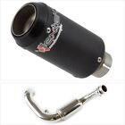 Lextek Exhaust System Stainless Steel 150mm Exhaust for BMW G310 R / GS 16-20