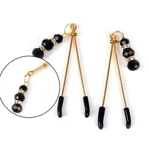 Female Nipple Adult Clamps Jewelry Massager Sex Tool for Women Couples Bondage - Picture 1 of 32