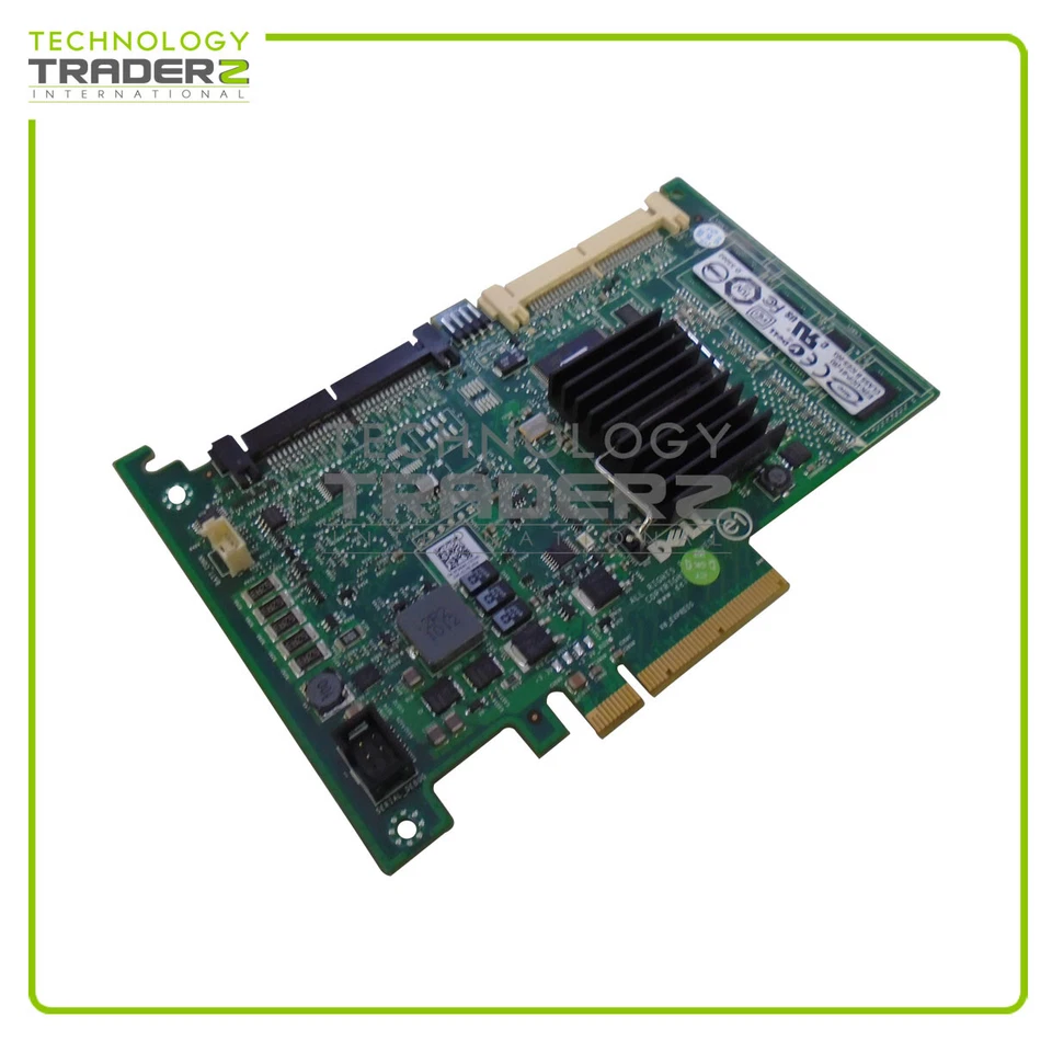 LOT OF 6 T954J Dell PERC 256MB SAS 3Gbps PCI-E Integrated Controller Card 0T954J - Image 1 of 1