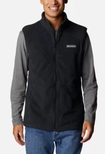 Columbia Men’s Castle Dale Fleece Vest Black 2001731-010 Size M - Picture 1 of 5